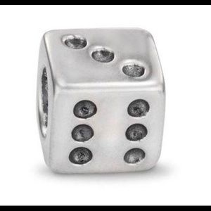 Retired PANDORA Las Vegas Dice Charm